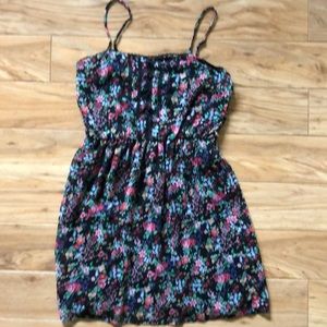 Forever 21 Small Black Floral Dress